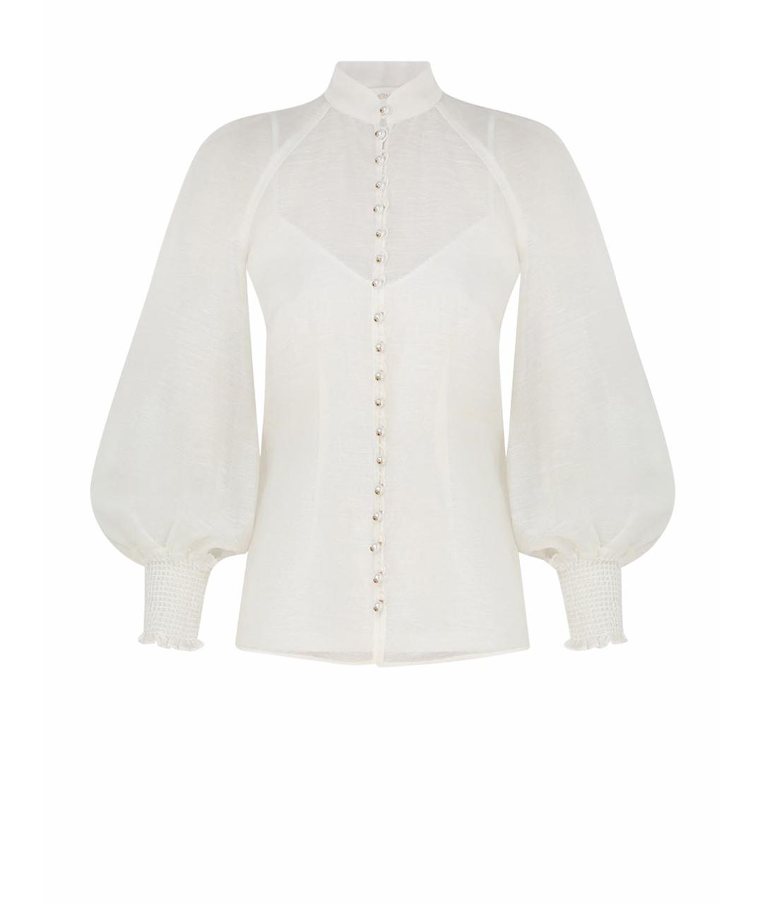 ZIMMERMANN Белая блузы, фото 1