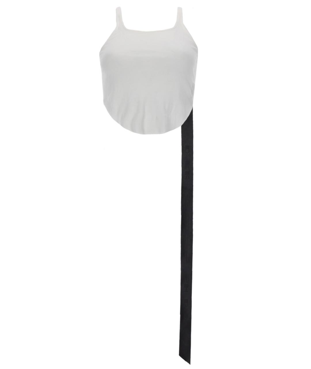 RICK OWENS DRKSHDW Белая хлопковая майка, фото 1