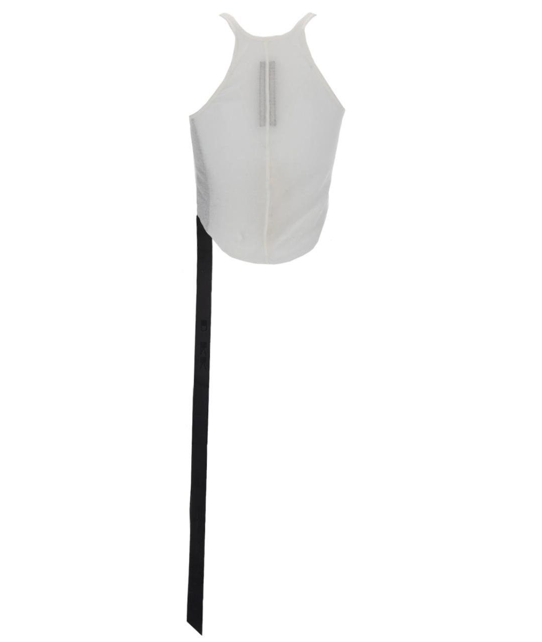 RICK OWENS DRKSHDW Белая хлопковая майка, фото 2