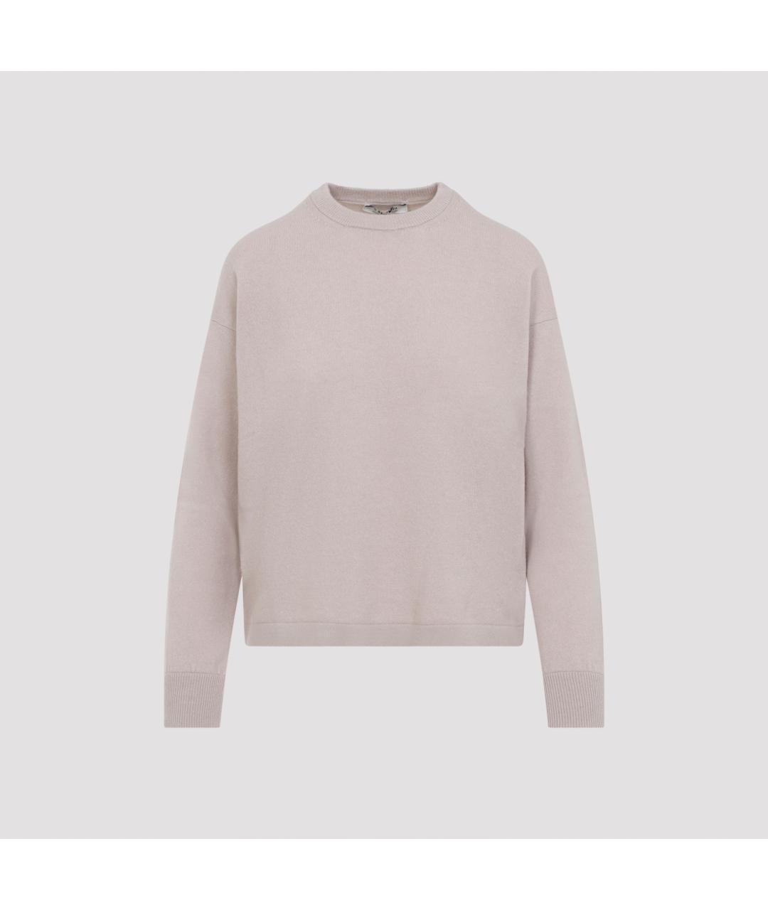 'S MAX MARA Бежевый шерстяной джемпер / свитер, фото 2