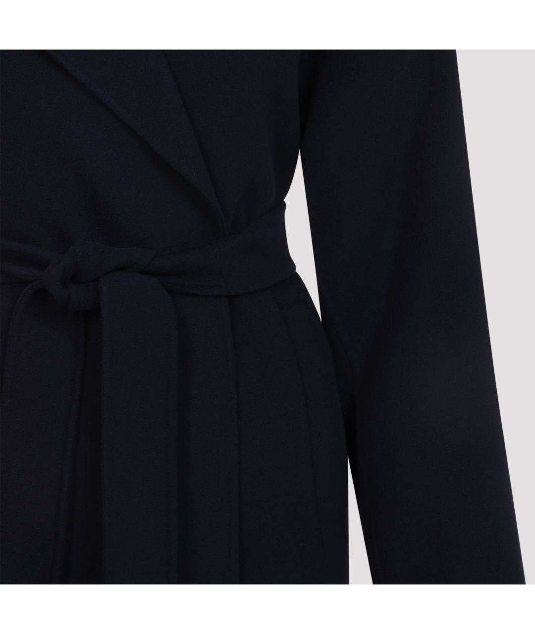 'S MAX MARA Синее шерстяное пальто, фото 3