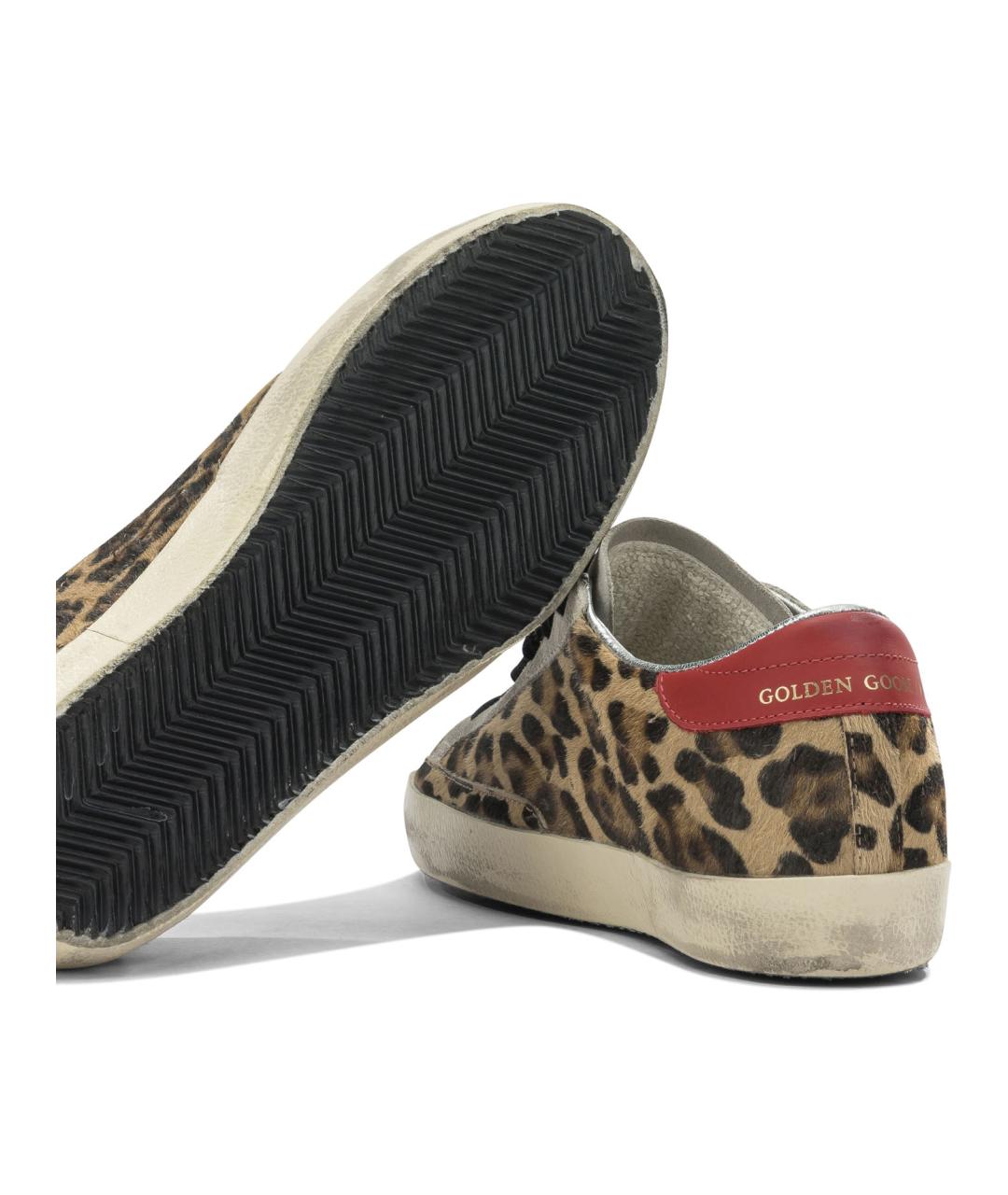 GOLDEN GOOSE DELUXE BRAND Мульти кожаные кроссовки, фото 5