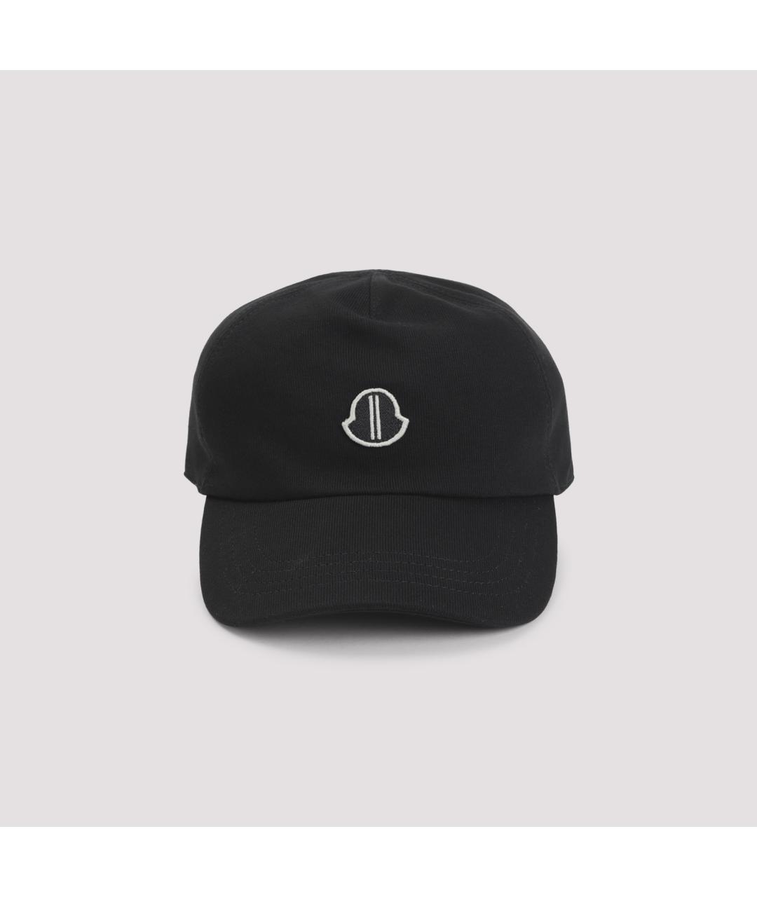 RICK OWENS Черная хлопковая кепка/бейсболка, фото 2