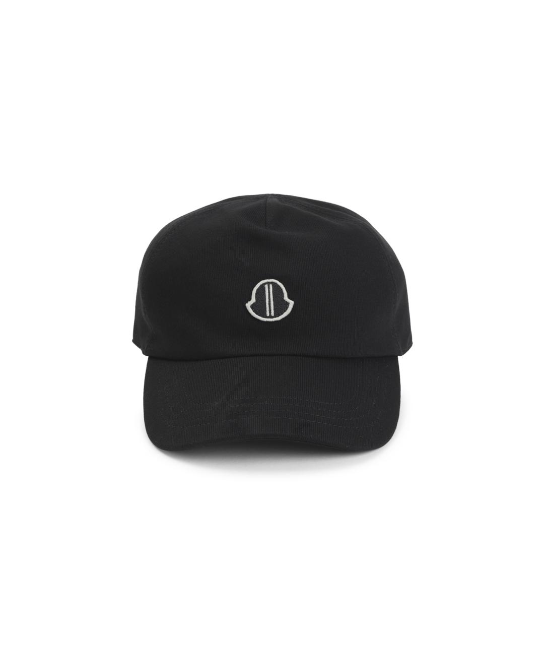 RICK OWENS Черная хлопковая кепка/бейсболка, фото 1