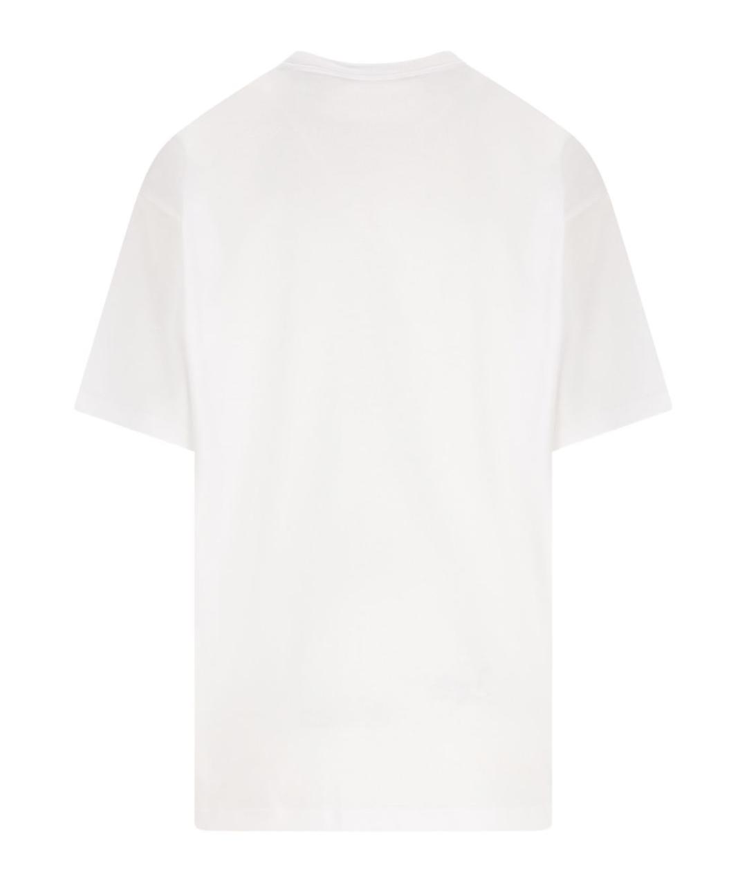 GUCCI Белая хлопковая футболка, фото 4