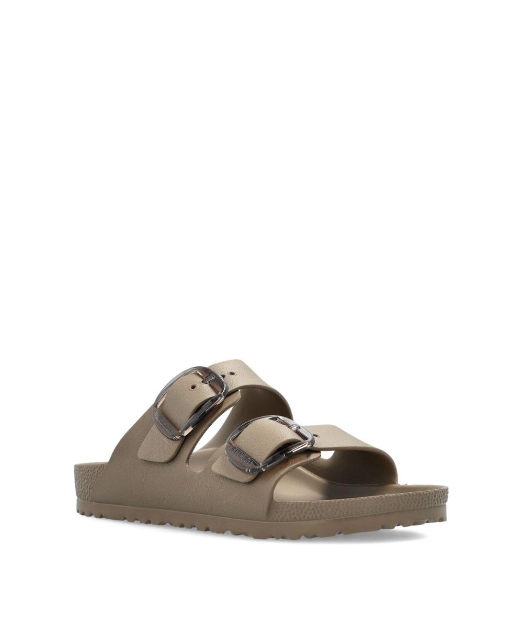 BIRKENSTOCK Серые резиновые сандалии, фото 5