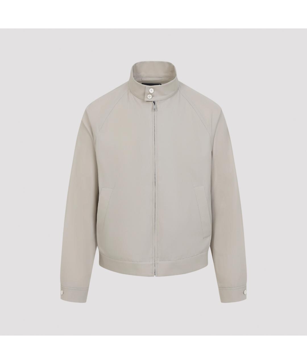 PRADA Бежевая хлопковая куртка, фото 2