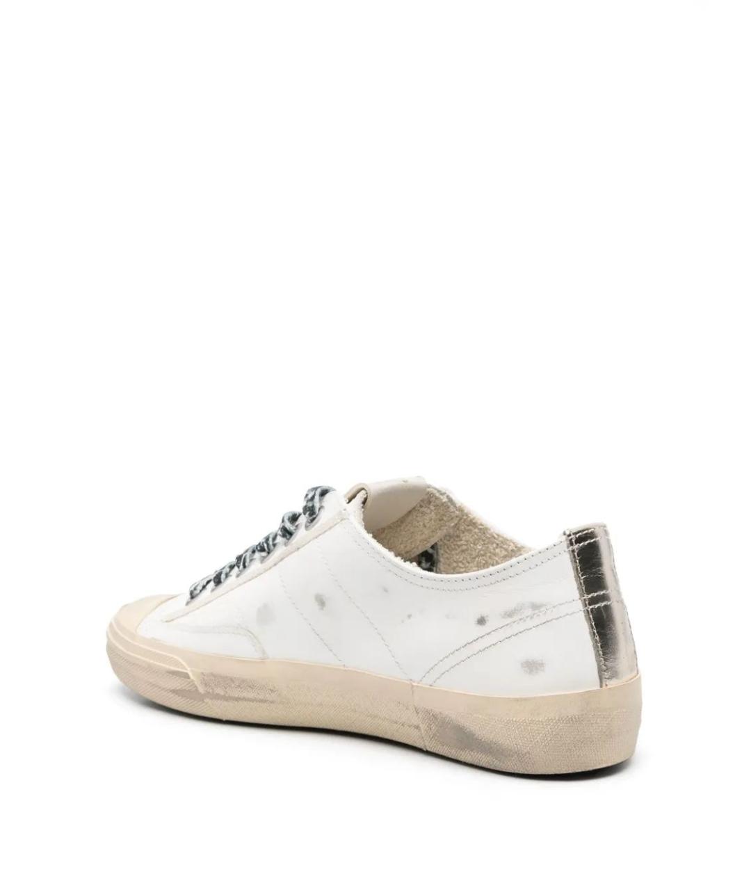 GOLDEN GOOSE DELUXE BRAND Белые кожаные кеды, фото 3