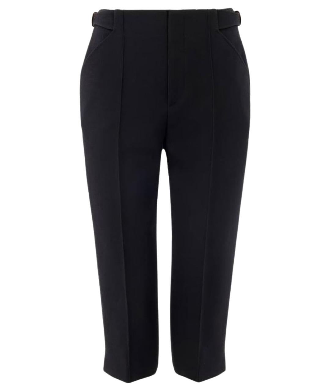 CHLOE Черные шерстяные капри, фото 1