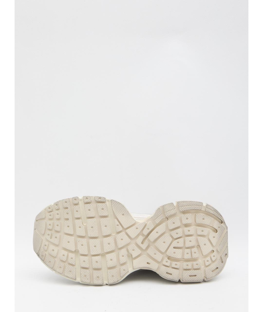 BALENCIAGA Бежевые текстильные кроссовки, фото 4