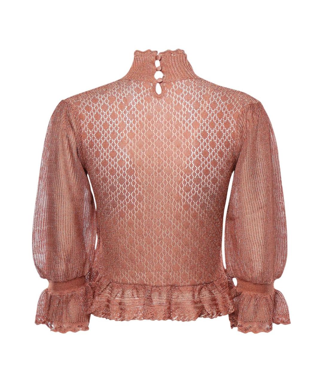 CHLOE Розовая вискозная блузы, фото 3