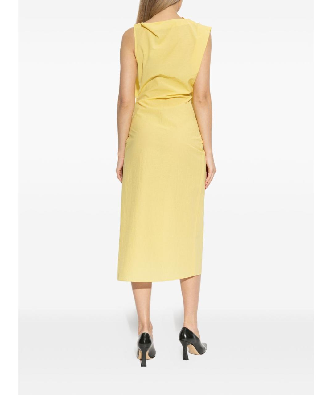 JACQUEMUS Желтое хлопковое платье, фото 3