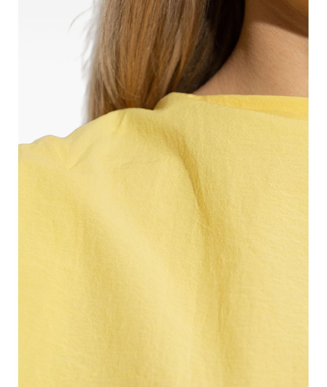 JACQUEMUS Желтое хлопковое платье, фото 5