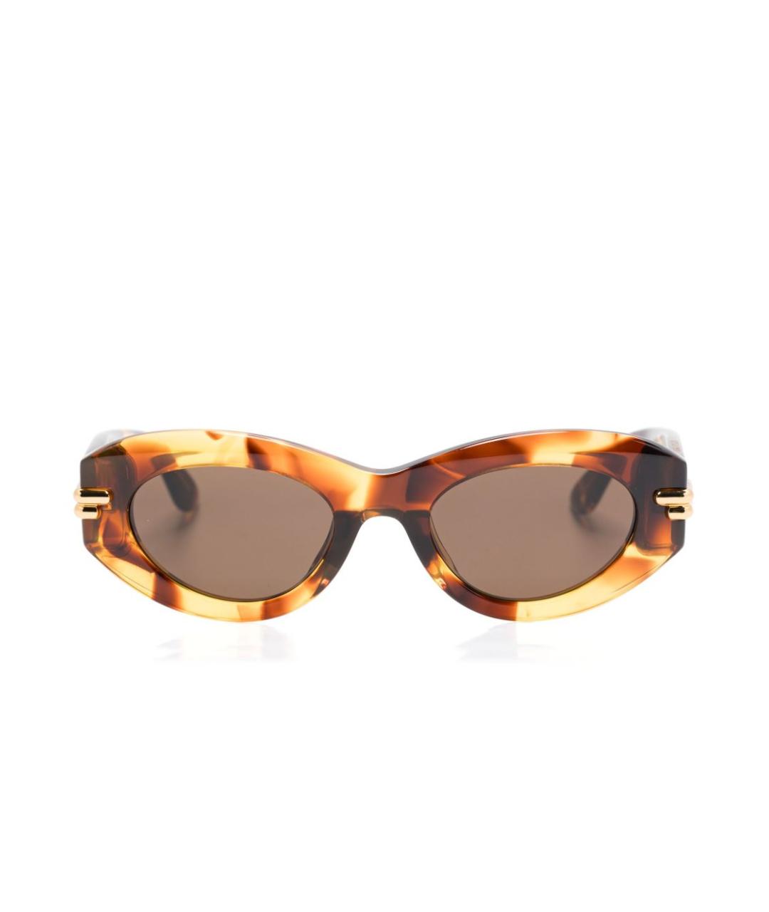 BOTTEGA VENETA Мульти пластиковые солнцезащитные очки, фото 2