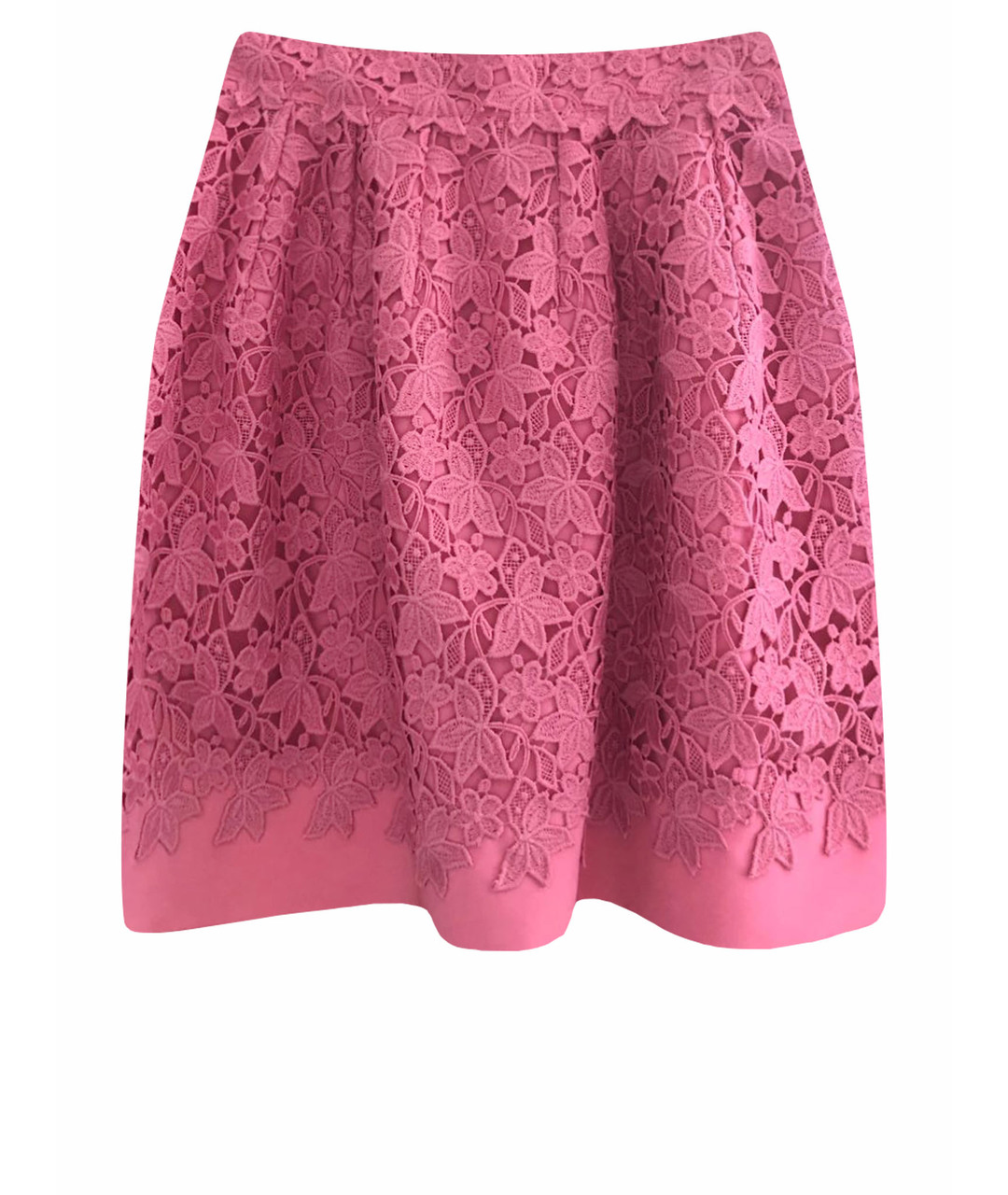ERMANNO SCERVINO Розовая полиэстеровая юбка мини, фото 1