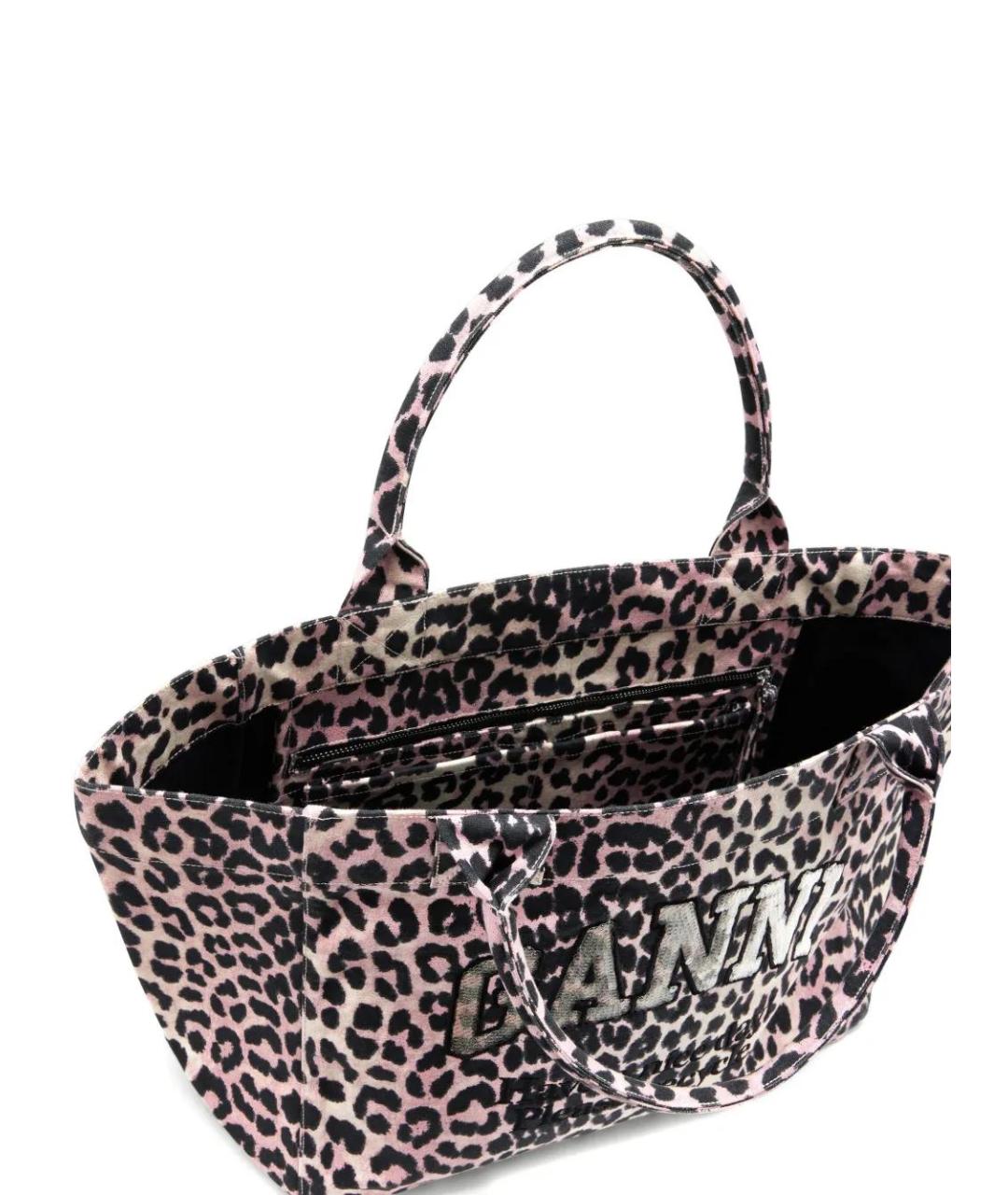 GANNI Мульти тканевая сумка тоут, фото 4