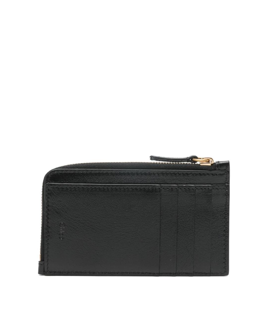 CHLOE Черный кожаный кардхолдер, фото 3