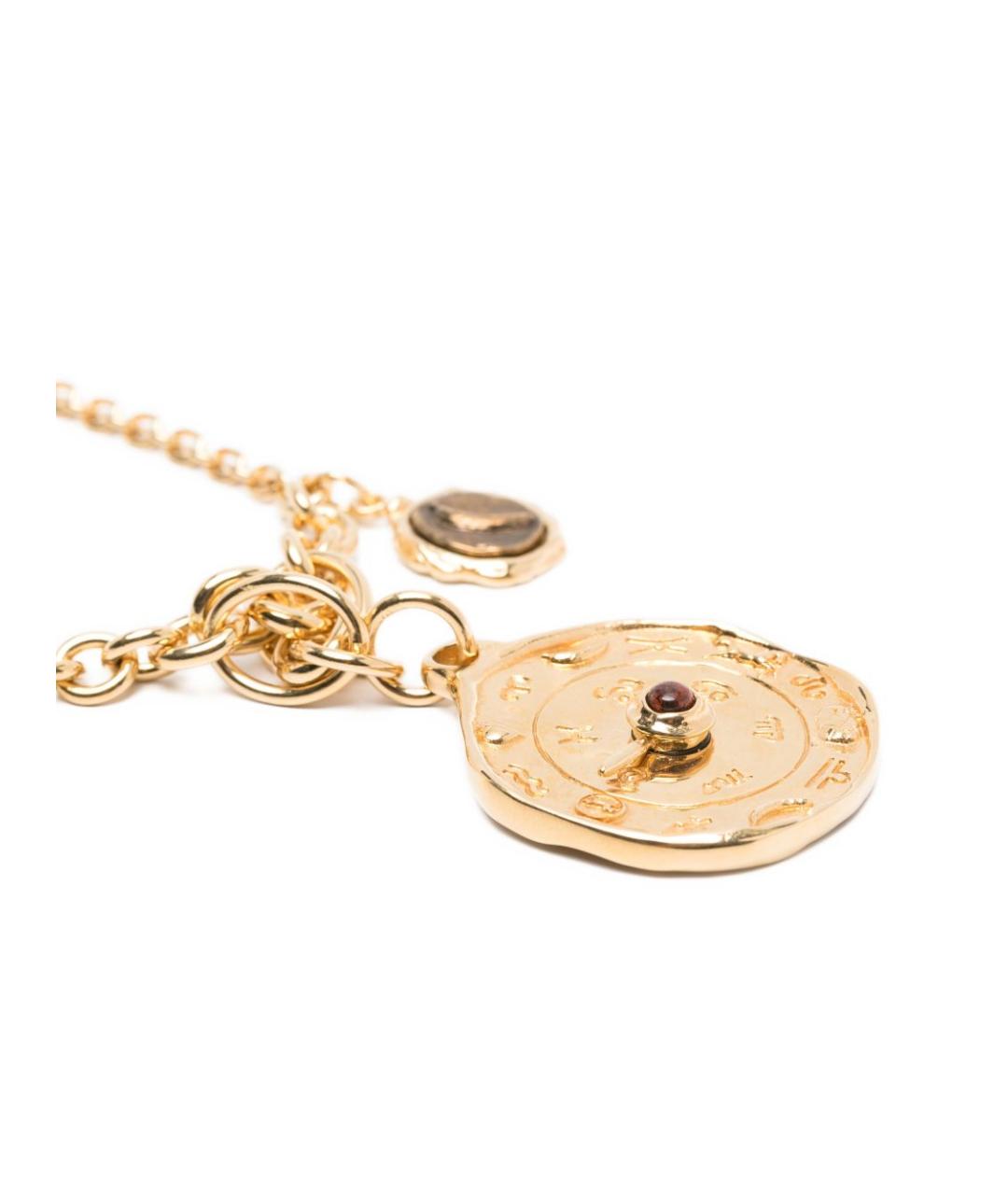 CHLOE Золотая металлическая подвеска, фото 3