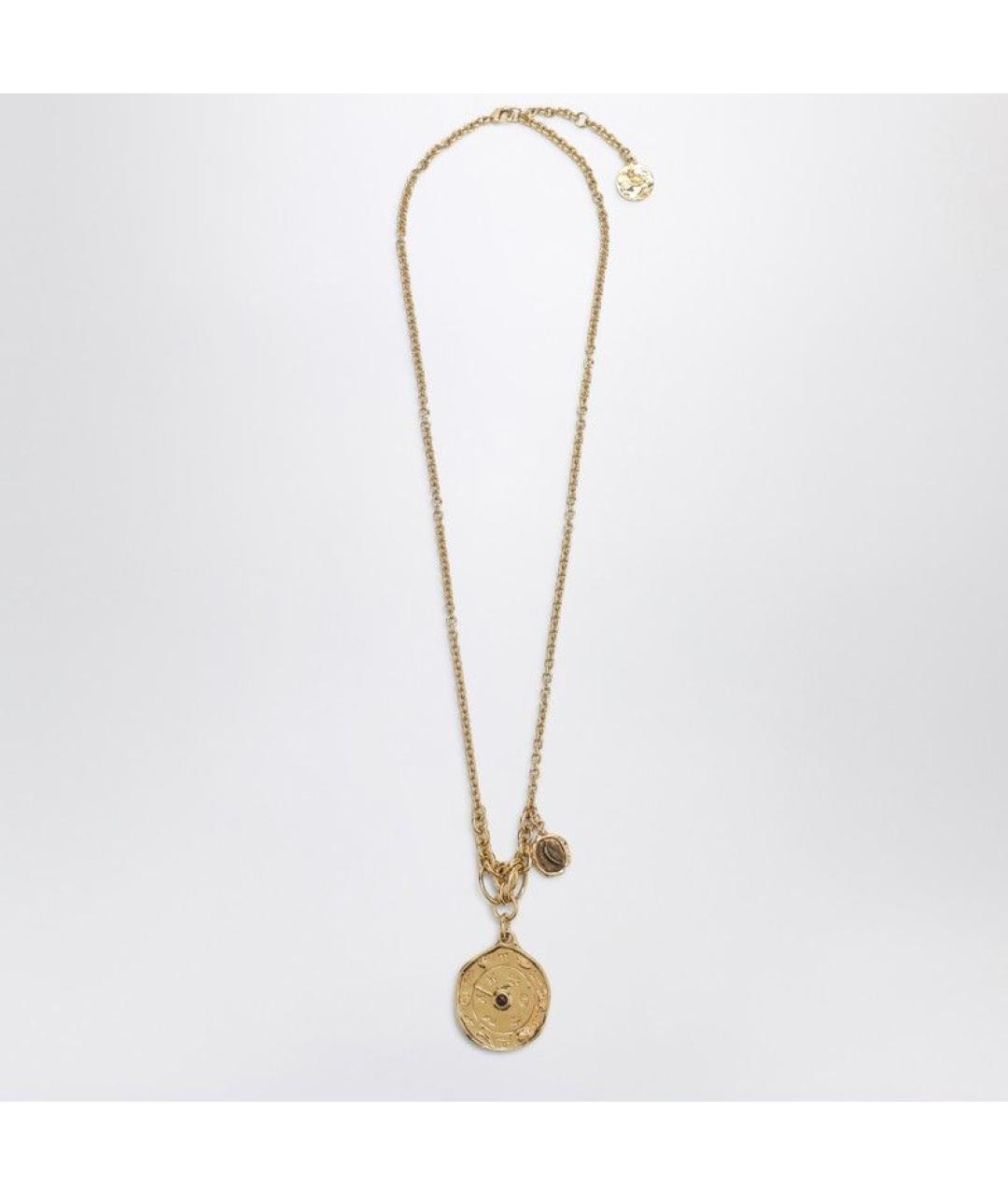 CHLOE Золотая металлическая подвеска, фото 4