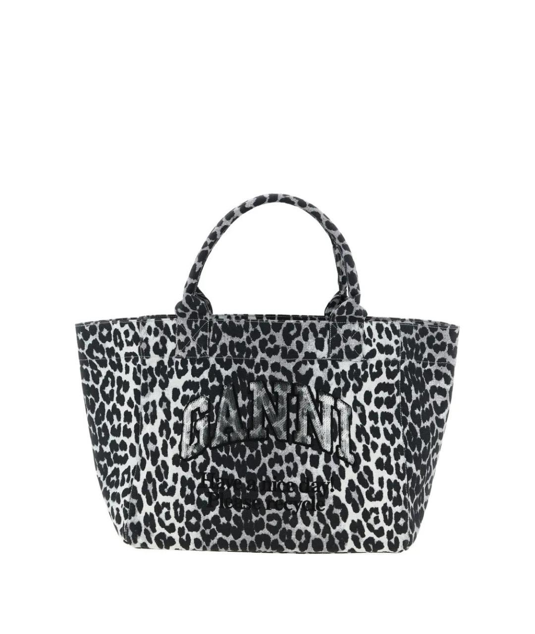 GANNI Мульти тканевая сумка тоут, фото 1