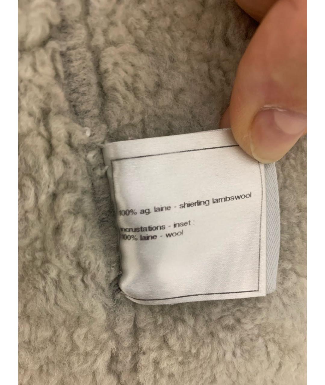 CHANEL Черная кожаная дубленка, фото 6