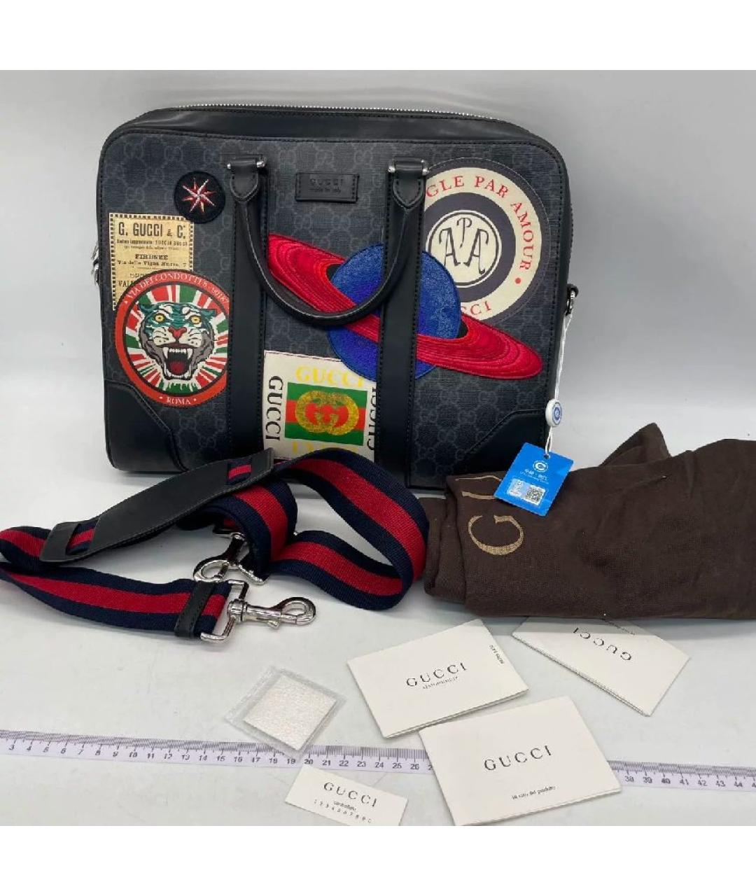 GUCCI Серая сумка на плечо, фото 3