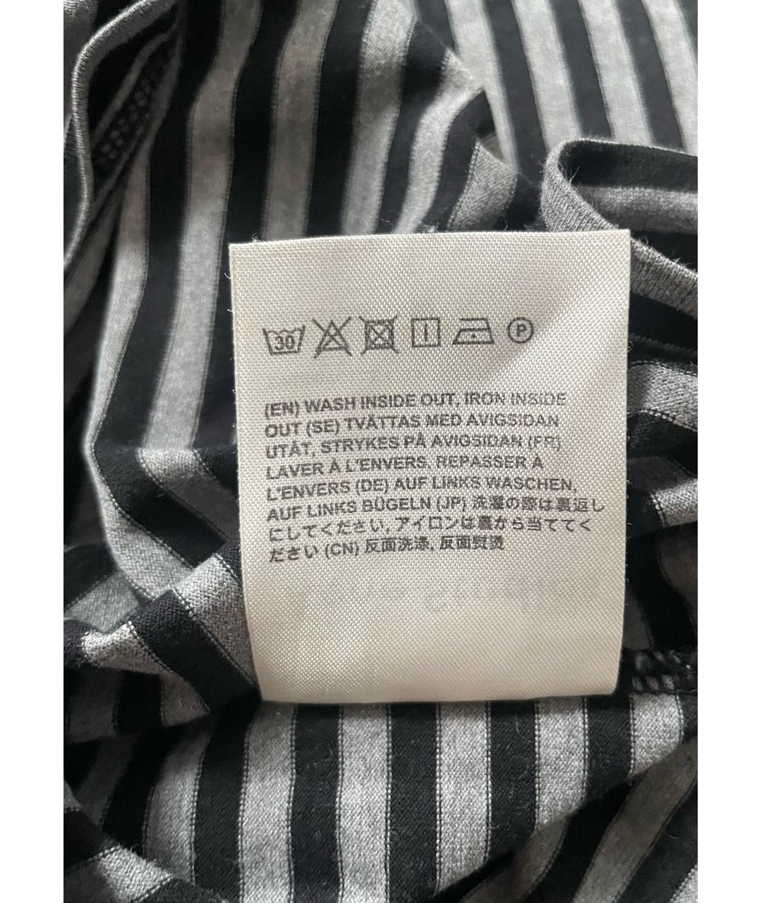 ACNE STUDIOS Серая хлопковая футболка, фото 7