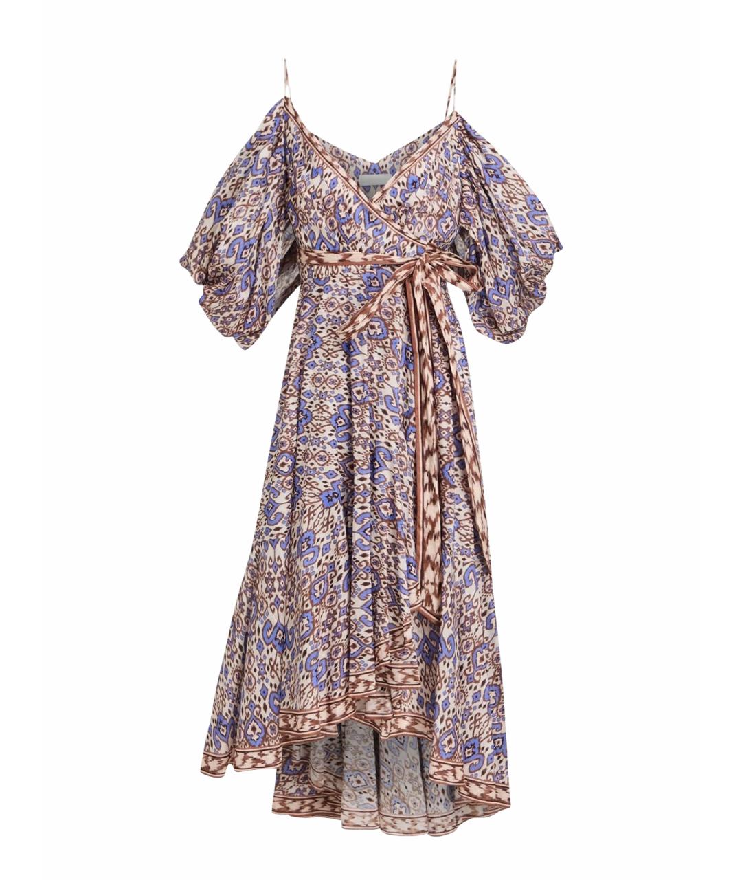 ZIMMERMANN Мульти хлопковое коктейльное платье, фото 1