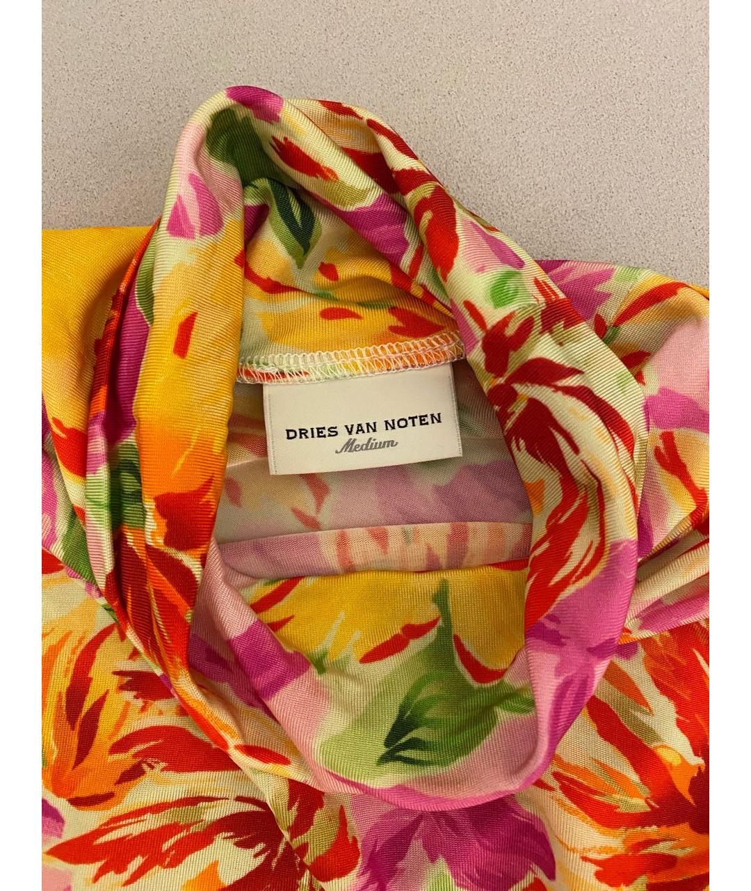 DRIES VAN NOTEN Мульти вискозная водолазка, фото 3