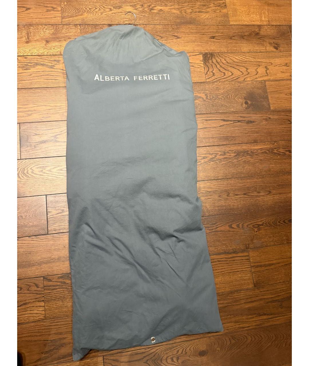 ALBERTA FERRETTI Синий пуховик, фото 6