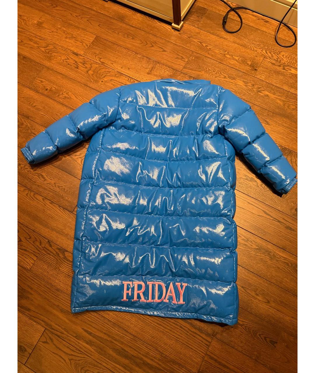 ALBERTA FERRETTI Синий пуховик, фото 2