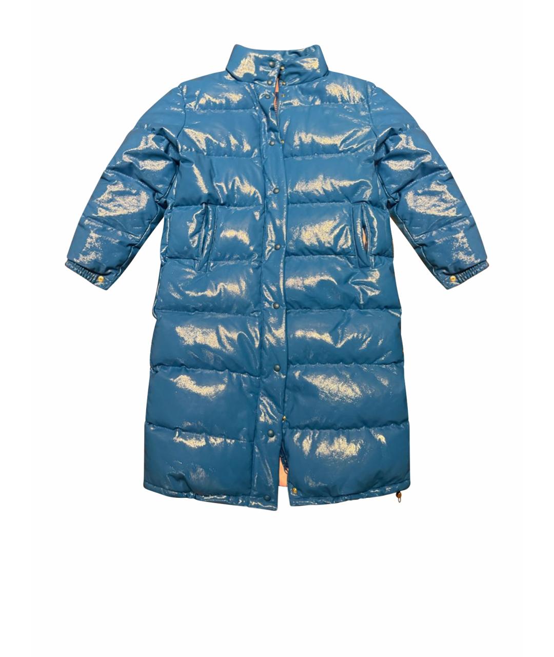 ALBERTA FERRETTI Синий пуховик, фото 1