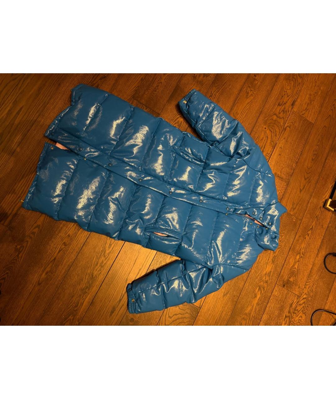 ALBERTA FERRETTI Синий пуховик, фото 8