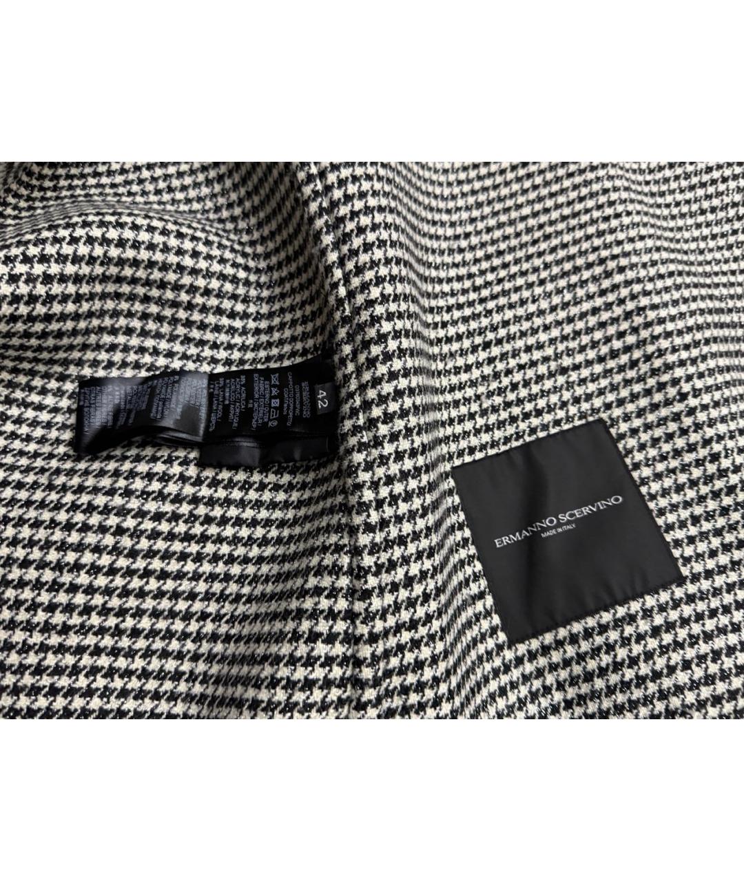 ERMANNO SCERVINO Мульти шерстяное пальто, фото 6