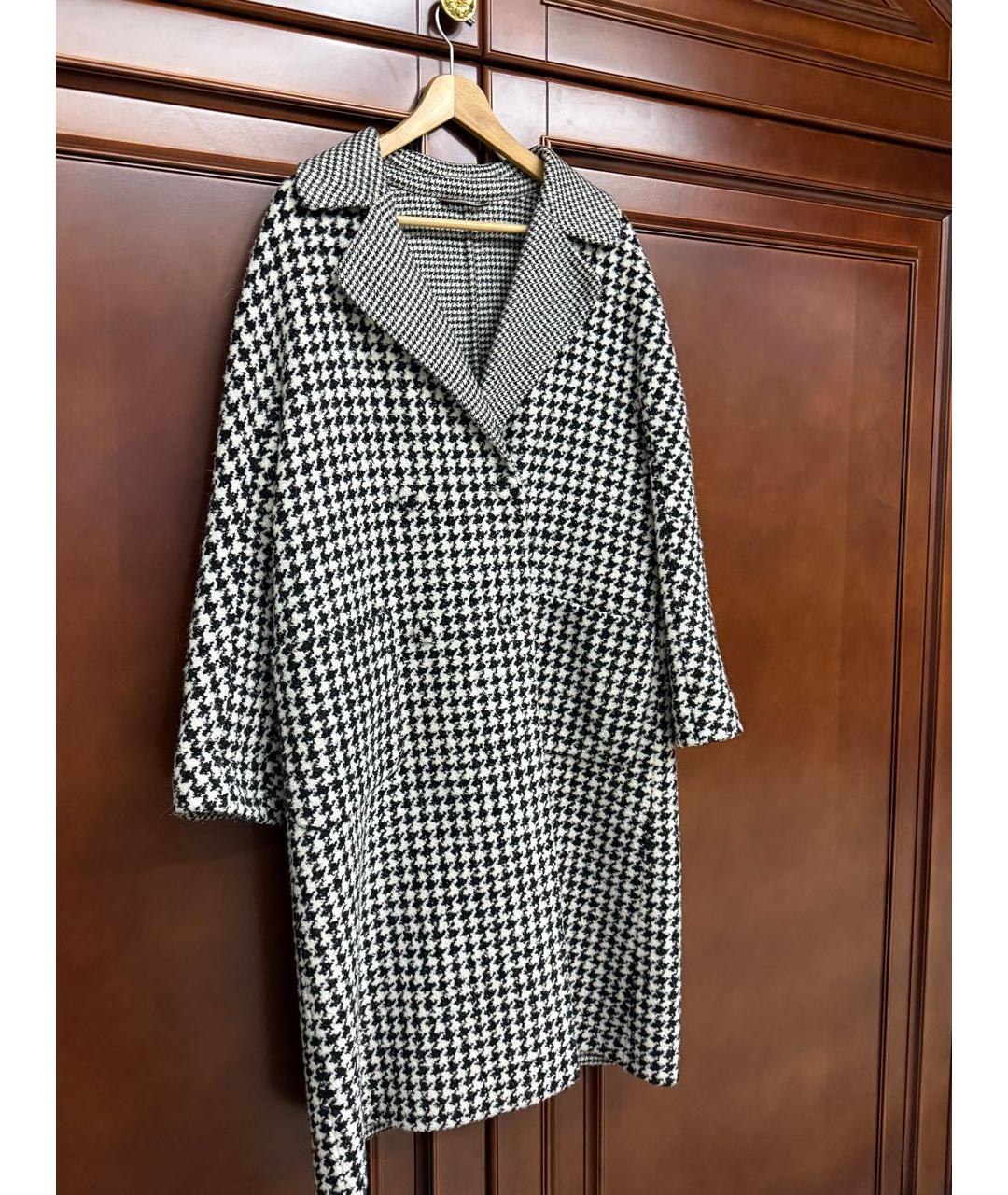 ERMANNO SCERVINO Мульти шерстяное пальто, фото 3