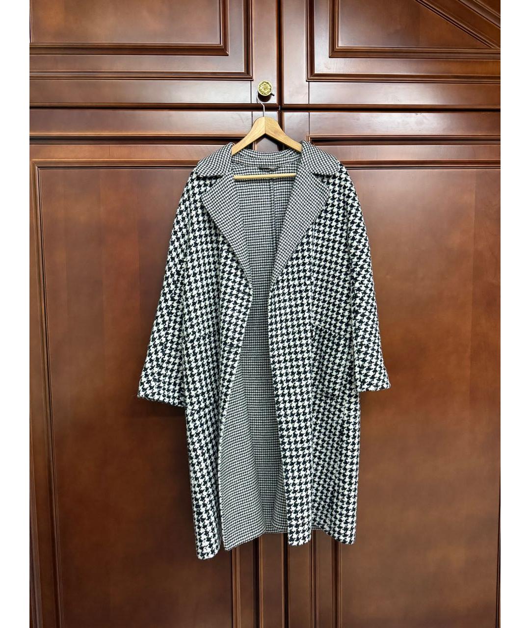 ERMANNO SCERVINO Мульти шерстяное пальто, фото 2