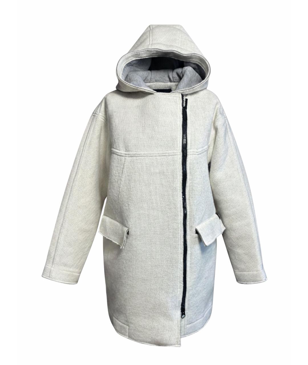 ADD Белая шерстяная куртка, фото 1