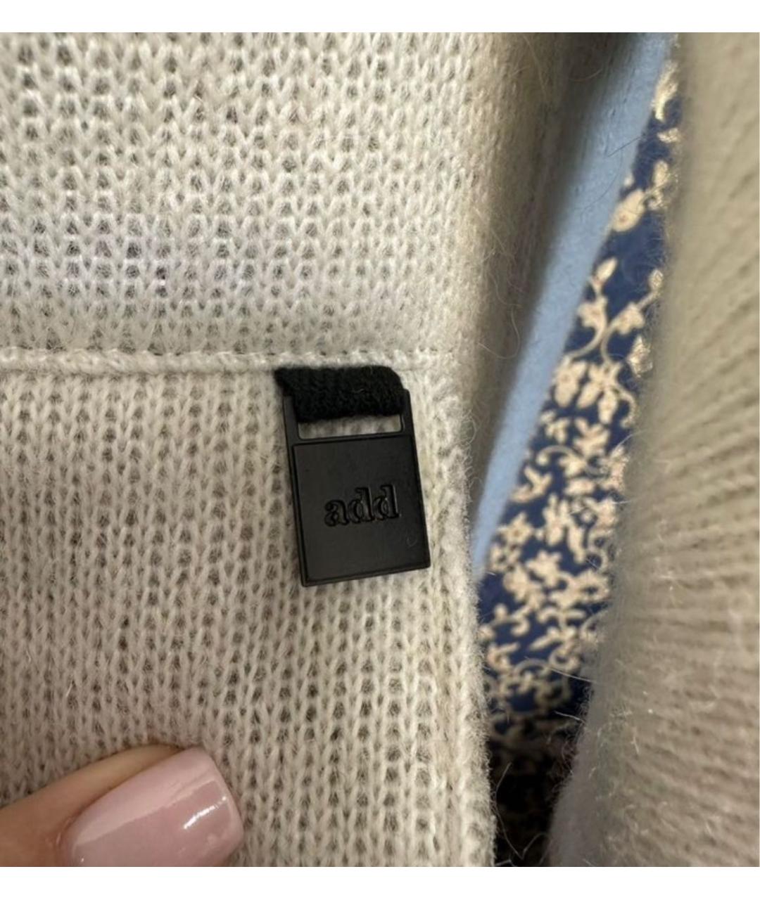 ADD Белая шерстяная куртка, фото 5