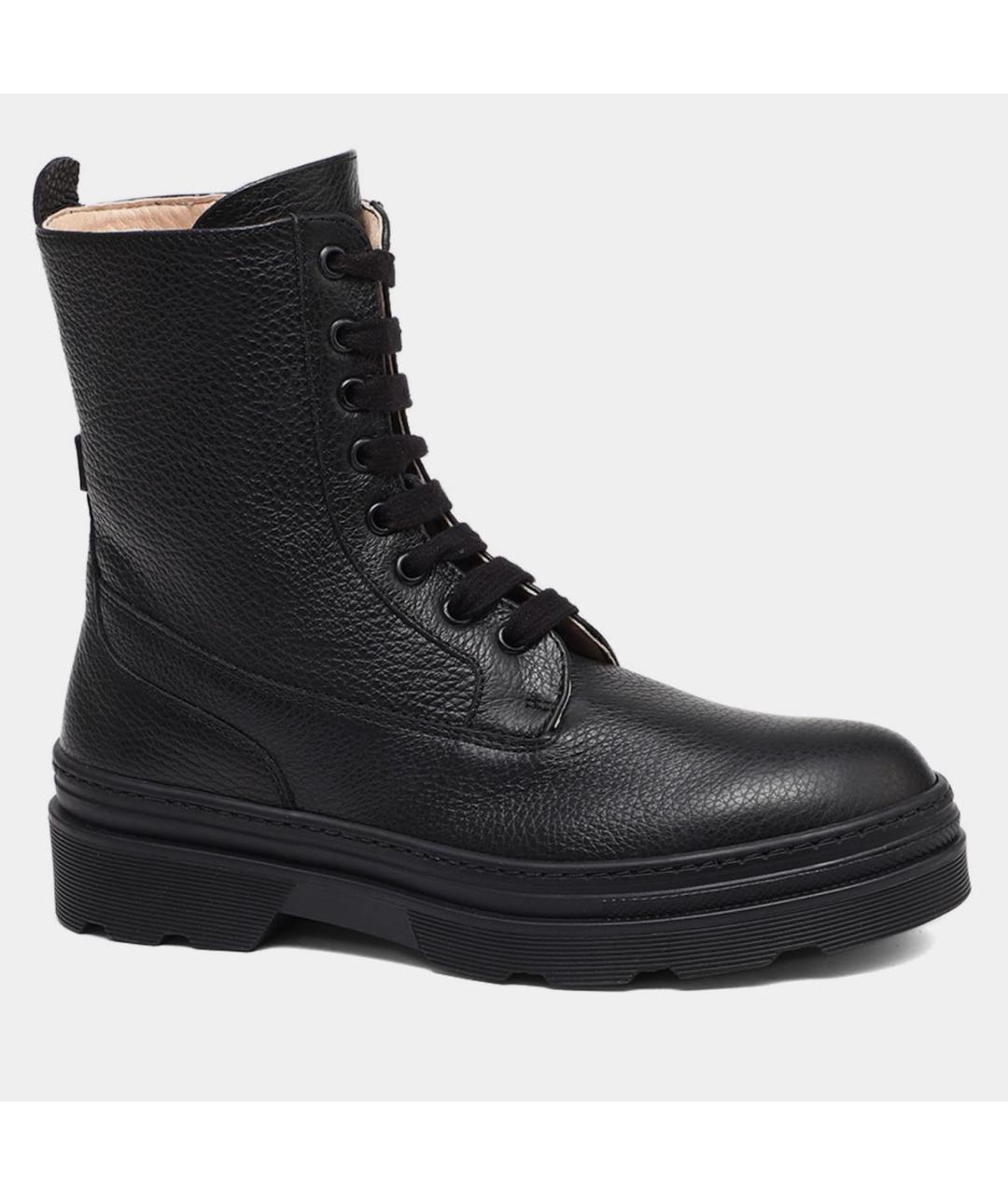 FURLA Черные кожаные ботинки, фото 8