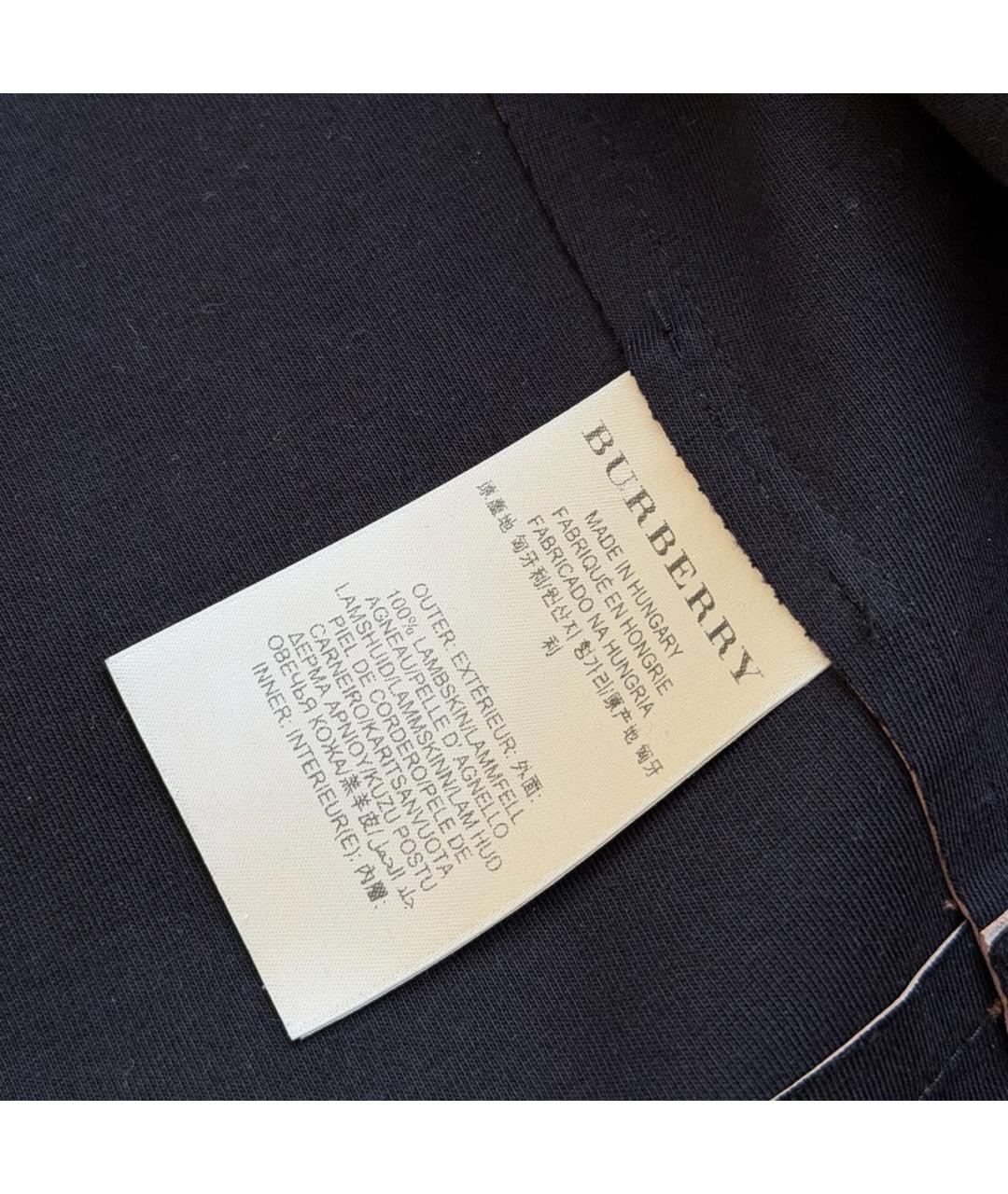 BURBERRY Коричневый кожаный тренч/плащ, фото 5