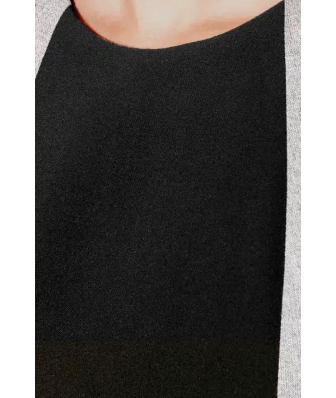 CALVIN KLEIN Серое полиэстеровое повседневное платье, фото 4