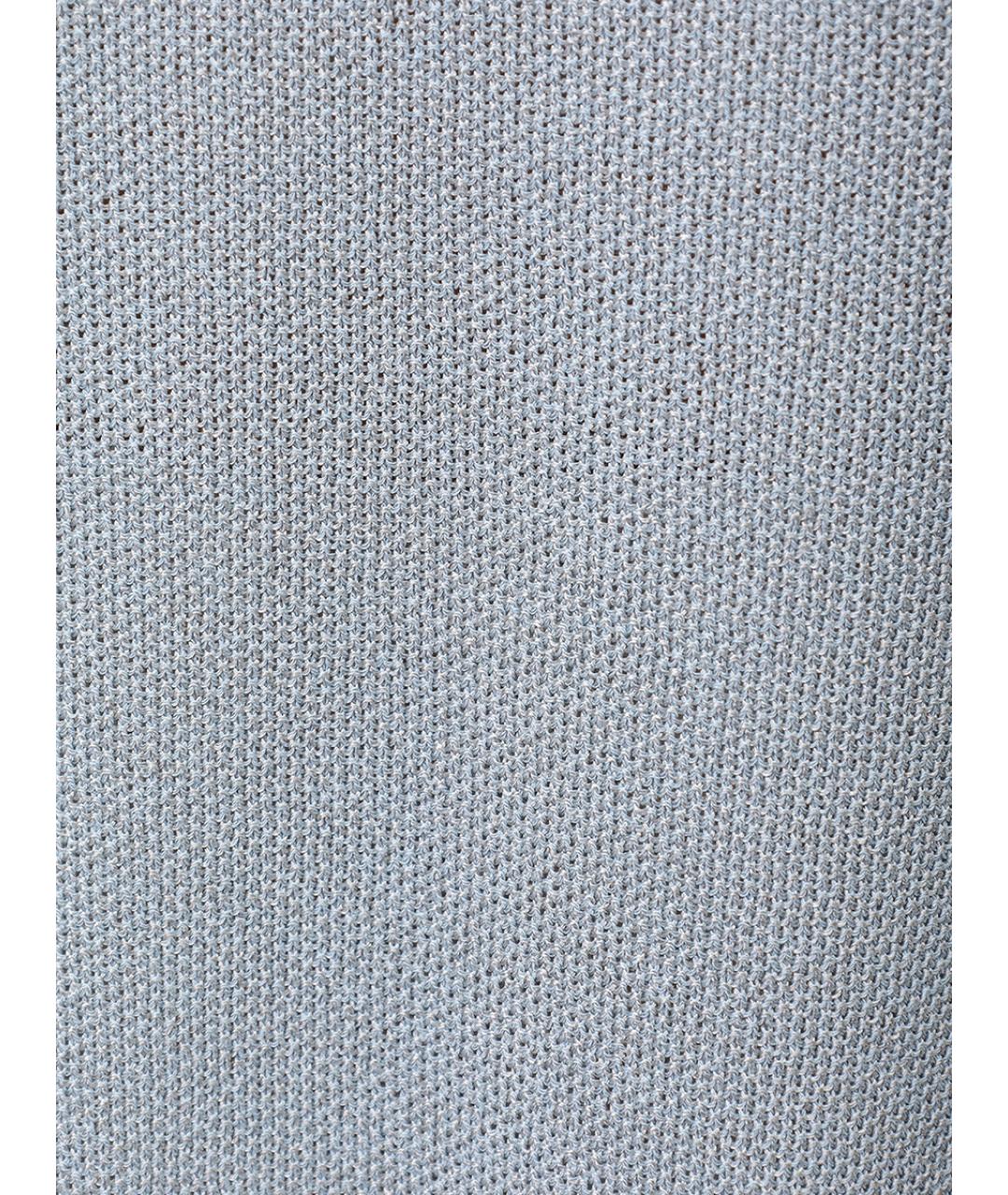 LORENA ANTONIAZZI Серый вискозный джемпер / свитер, фото 6