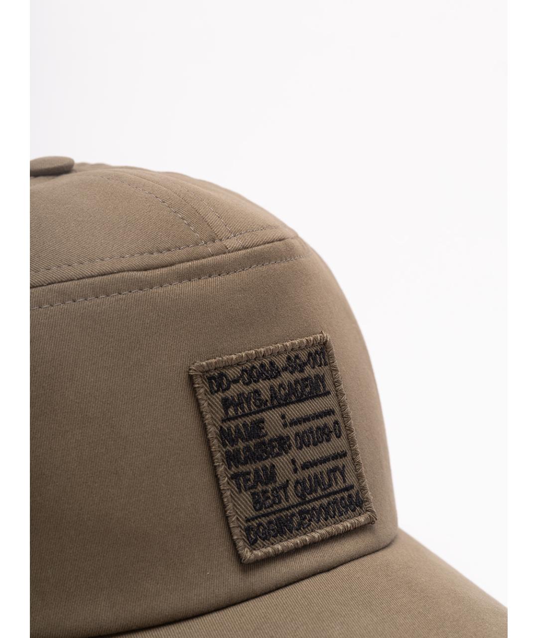 DOLCE&GABBANA Коричневая хлопковая кепка/бейсболка, фото 4