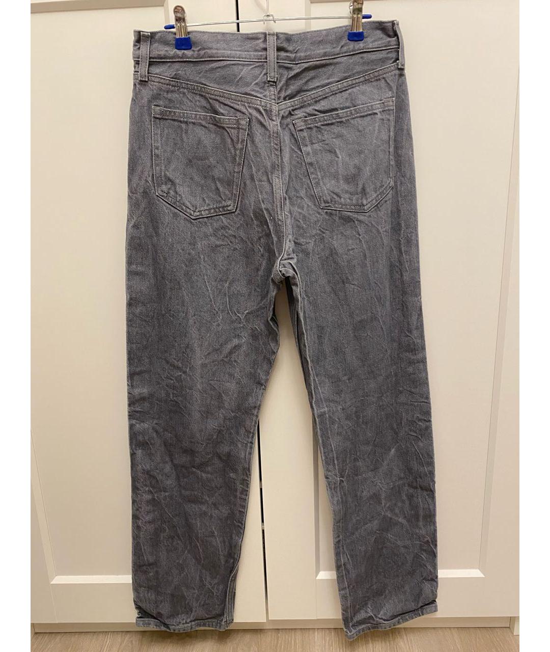 COS Серые хлопковые прямые джинсы, фото 2
