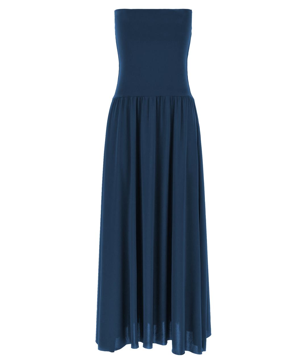 Eres Синее полиамидовое платье, фото 3