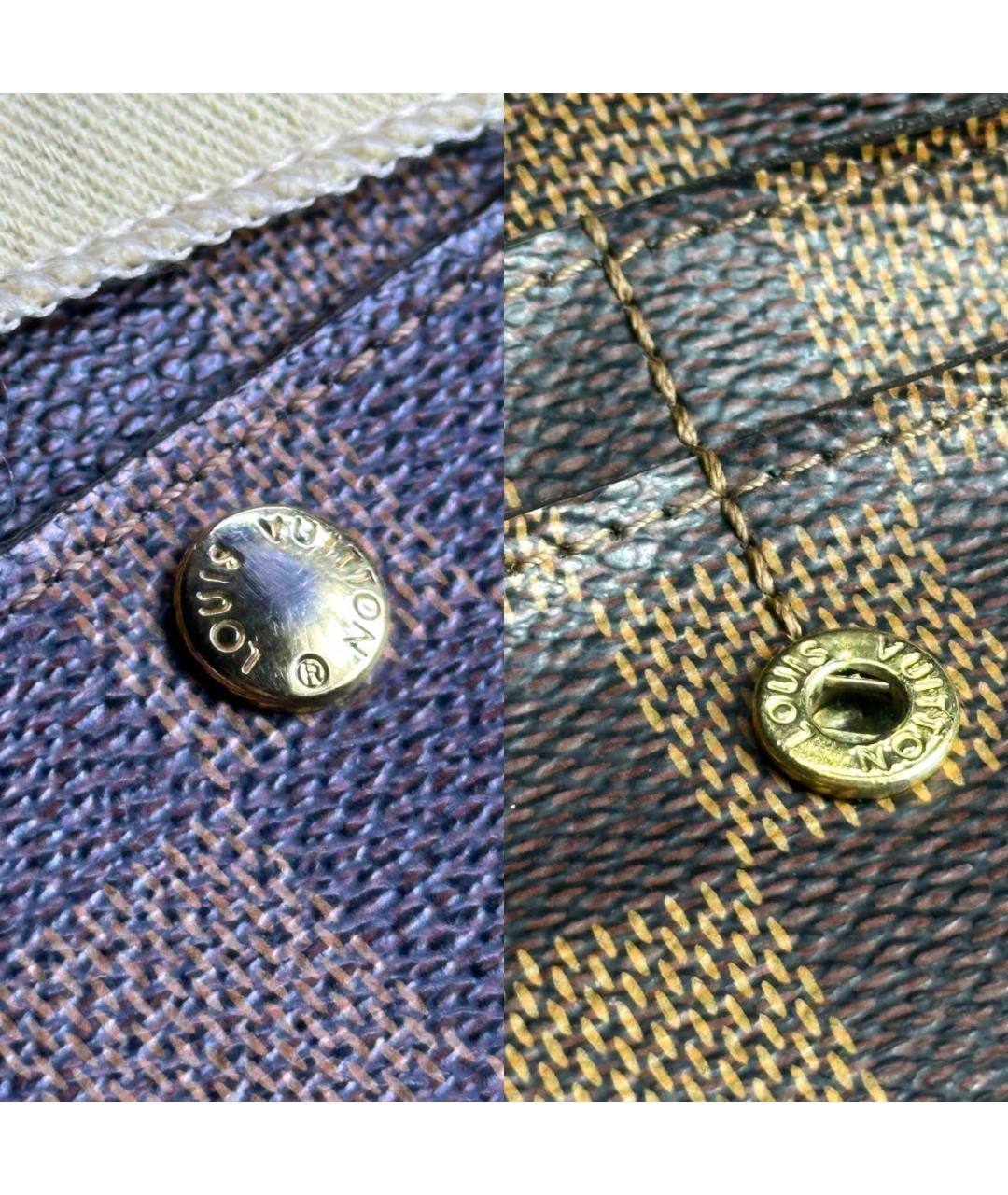 LOUIS VUITTON Коричневый кошелек, фото 8