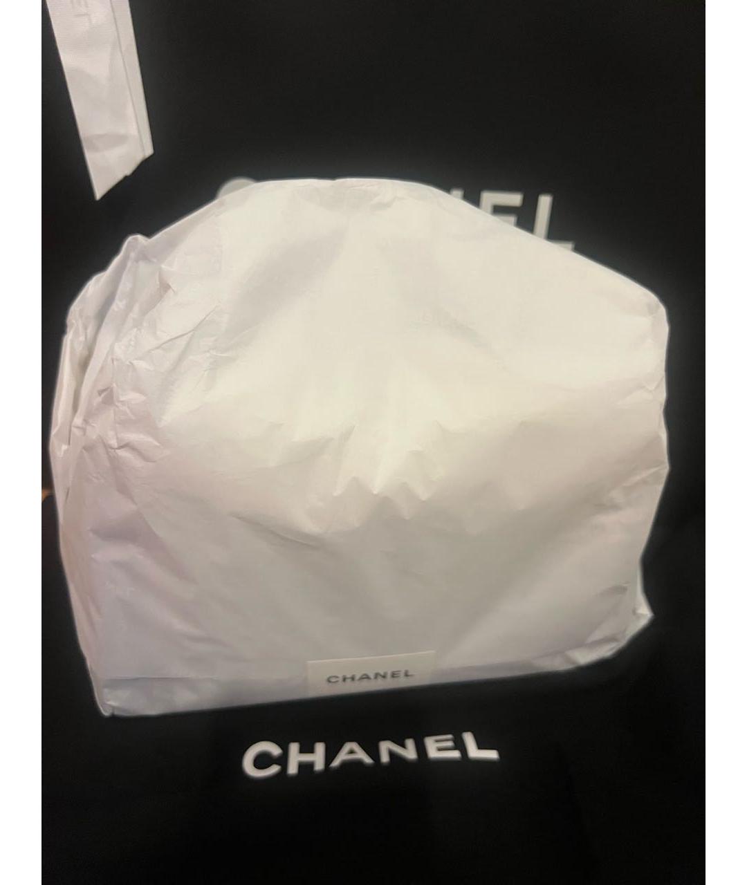 CHANEL Черная кожаная сумка через плечо, фото 3