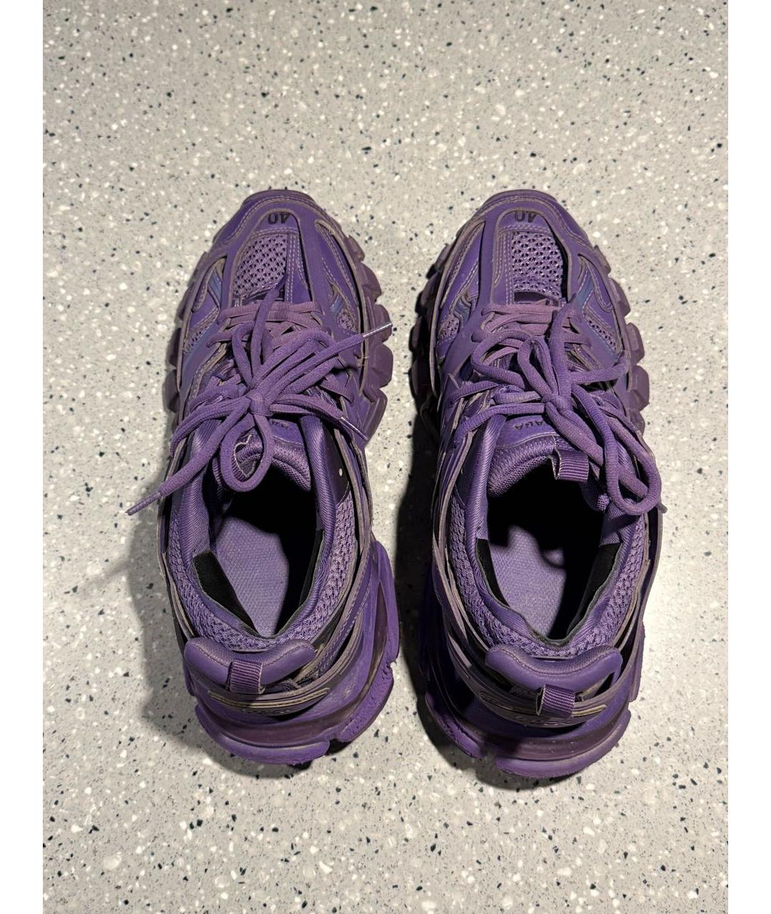 BALENCIAGA Фиолетовые кроссовки, фото 3