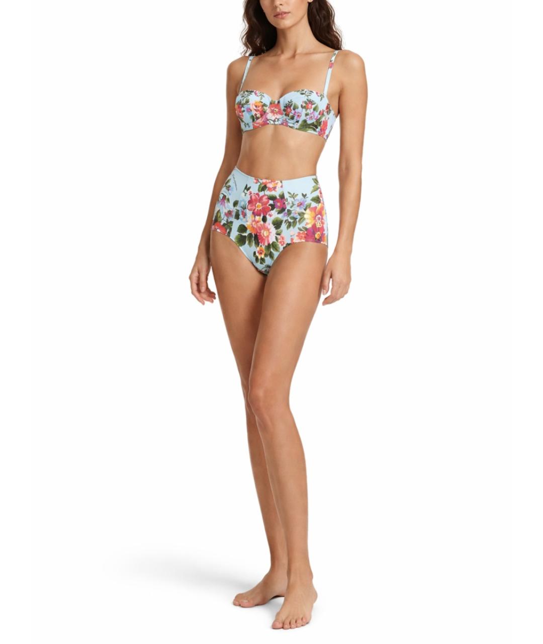 DOLCE&GABBANA Мульти полиамидовый купальник, фото 3