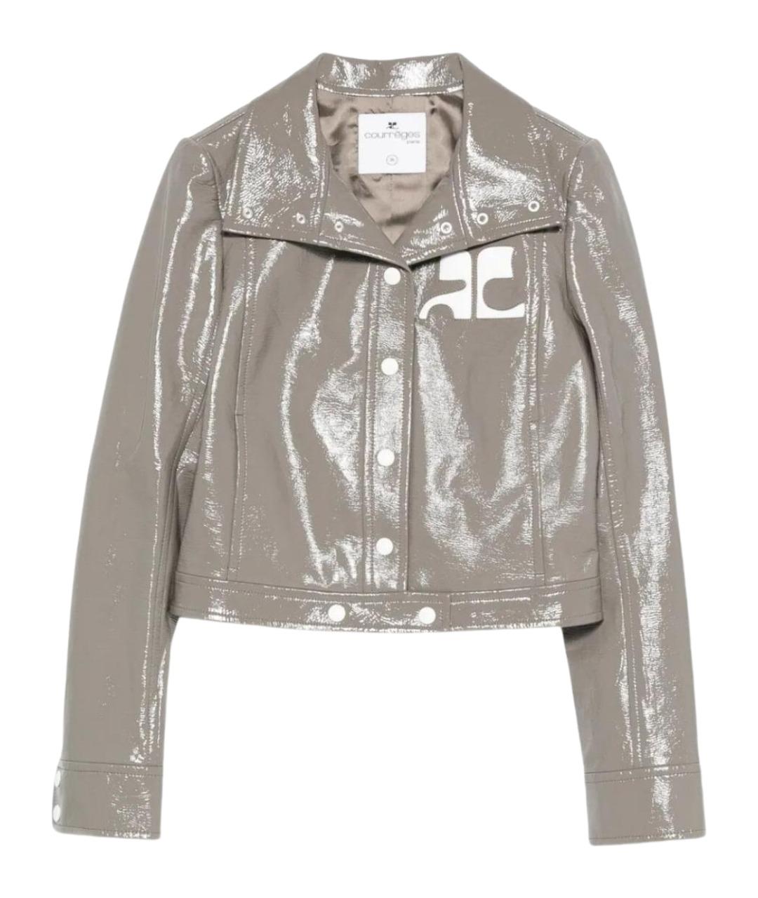 COURREGES Серая хлопковая куртка, фото 1